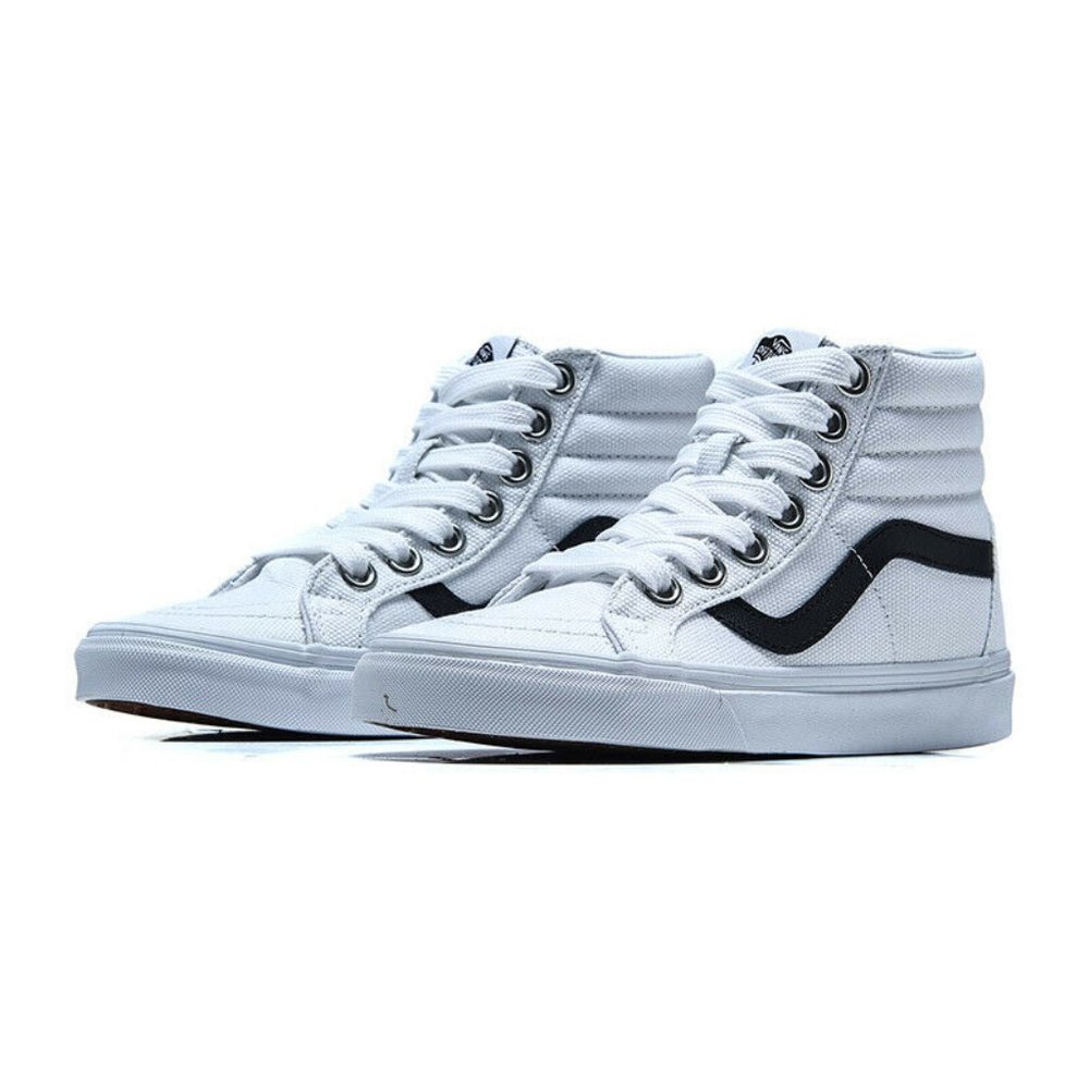 VANS SK8-Hi REISSUE OVERSIZED LACES WOMEN'S HIGH TOP SNEAKERS (TRUE WHITE)